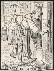 Roberte de Byrchyngton, illustration pour le poème 